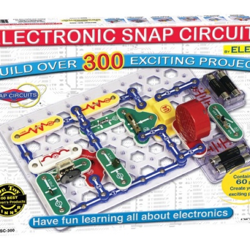 Electronic snap circuits